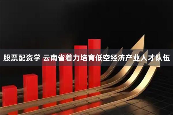 股票配资学 云南省着力培育低空经济产业人才队伍