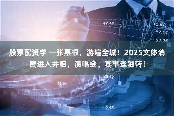 股票配资学 一张票根，游遍全城！2025文体消费进入井喷，演唱会、赛事连轴转！